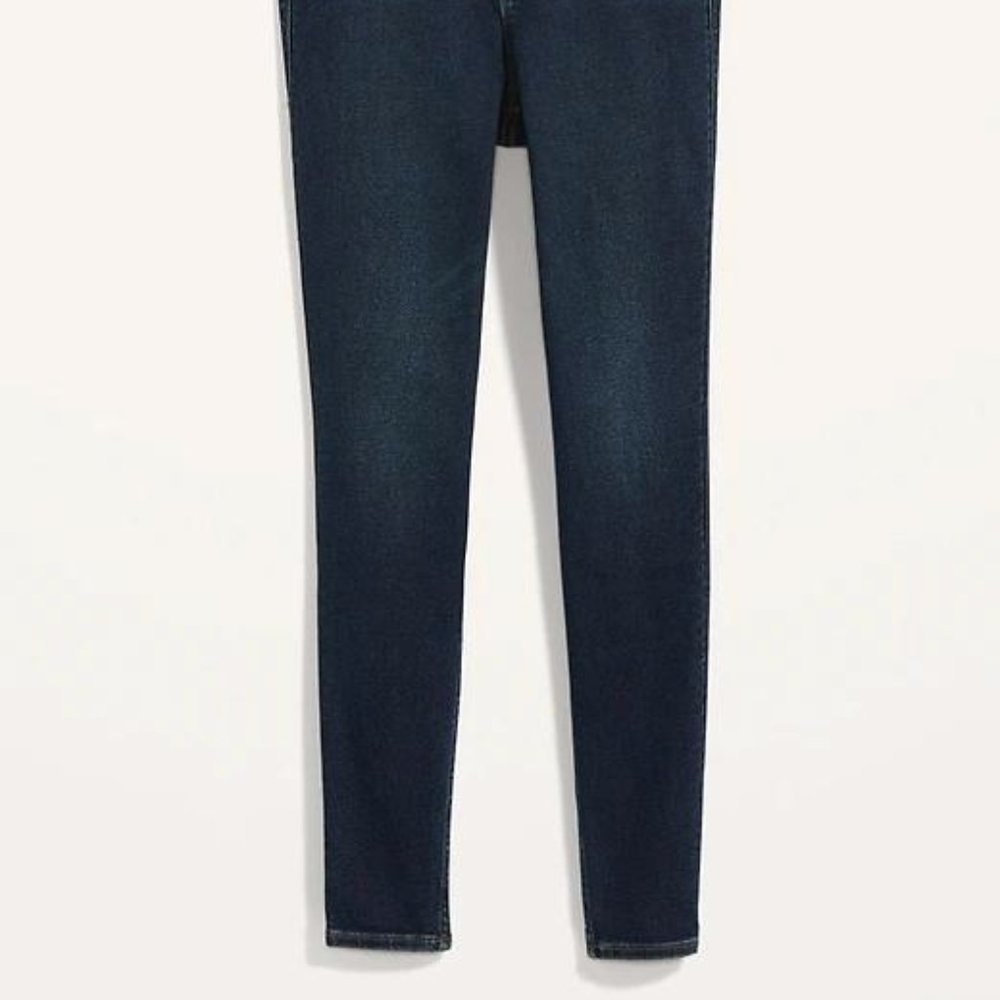 Old Navy Extra High-Waisted Rockstar 360° Stretch Super Skinny Jeans for Women - Picture 8 of 8